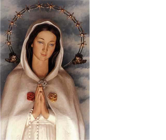 Arriba 90+ Foto Imagenes De La Virgen Rosa Mistica Mirada Tensa